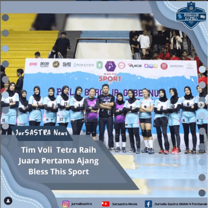 Read more about the article Tim Voli Tetra Raih Juara Pertama Ajang Bless This Sport