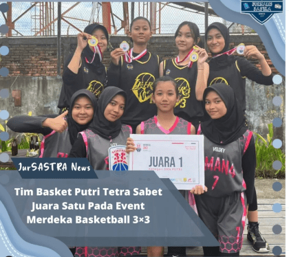 Read more about the article Tim Basket Putri Tetra Sabet Juara Satu Pada Event Merdeka Basketball 3×3