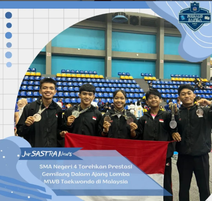 Read more about the article SMA Negeri 4 Torehkan Prestasi Gemilang Dalam Ajang Lomba MWB Taekwondo di Malaysia
