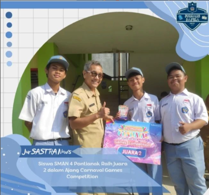 Read more about the article SMAN 4 Pontianak Raih Juara 2 dalam Ajang Carnaval Games Competition