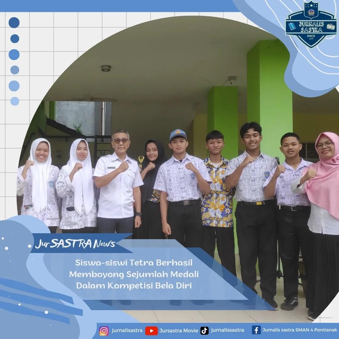 Read more about the article Siswa-siswi Tetra Berhasil Memboyong Sejumlah Medali dalam Kompetisi Bela Diri